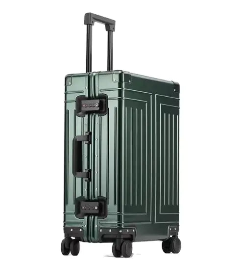 All-Aluminum Rolling Travel Suitcase High-Quality  Luggage