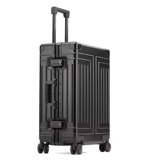 All-Aluminum Rolling Travel Suitcase High-Quality  Luggage