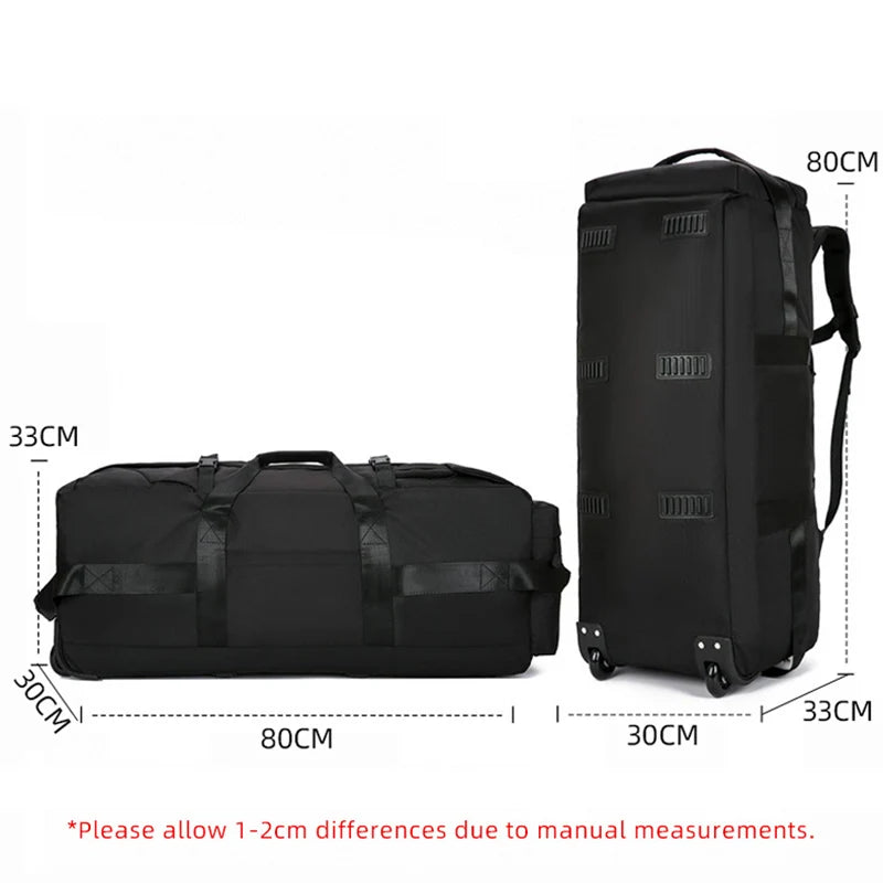 Foldable Traveling Wheeled Bags Universal Travel Bag