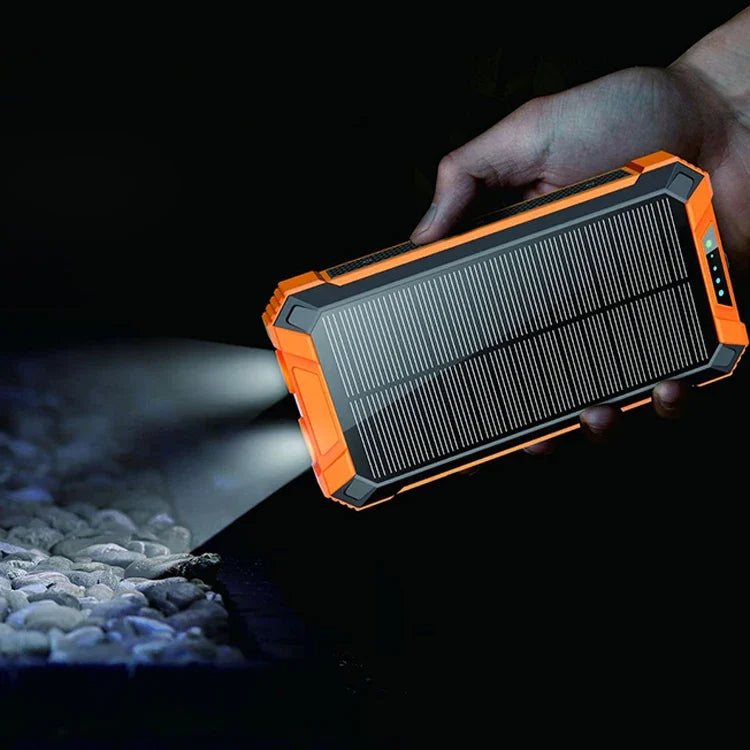 Waterproof Outdoor Solar Power Bank 20000mAh