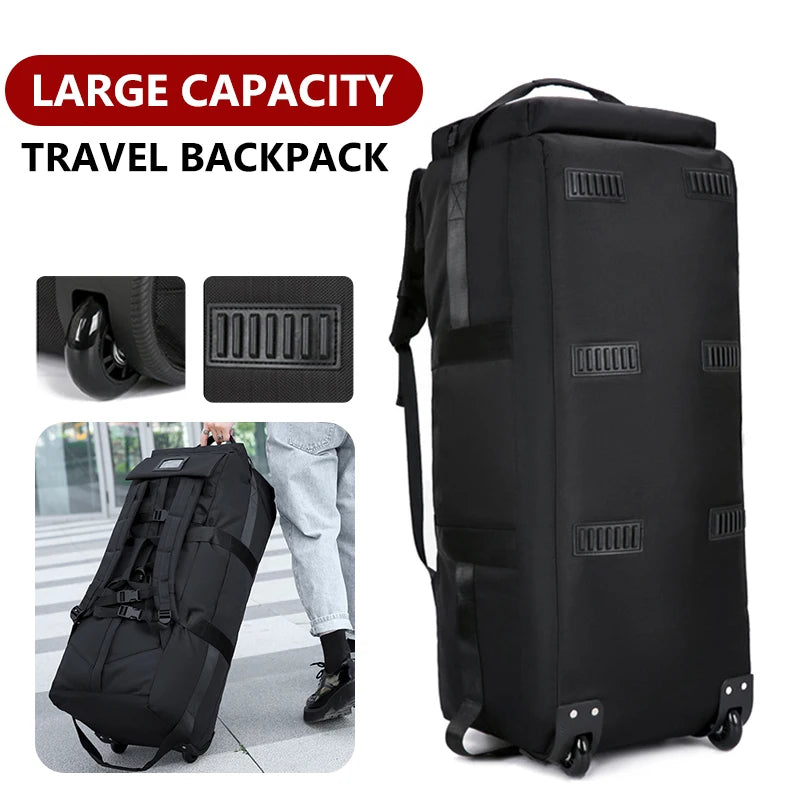 Foldable Traveling Wheeled Bags Universal Travel Bag