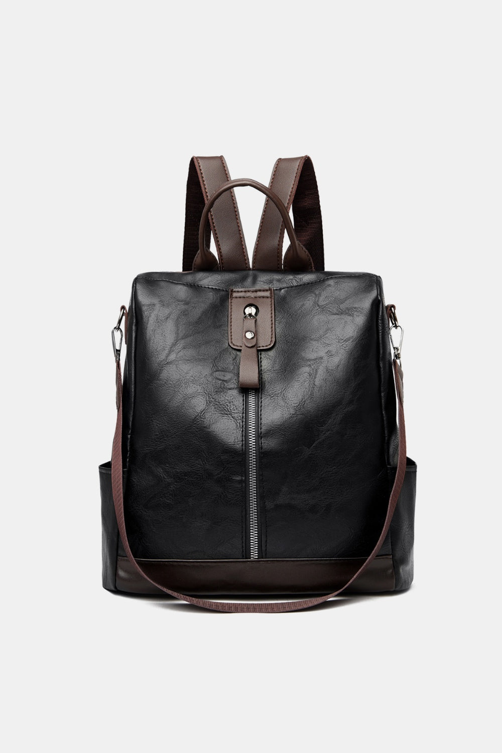 PU Leather Backpack Bag