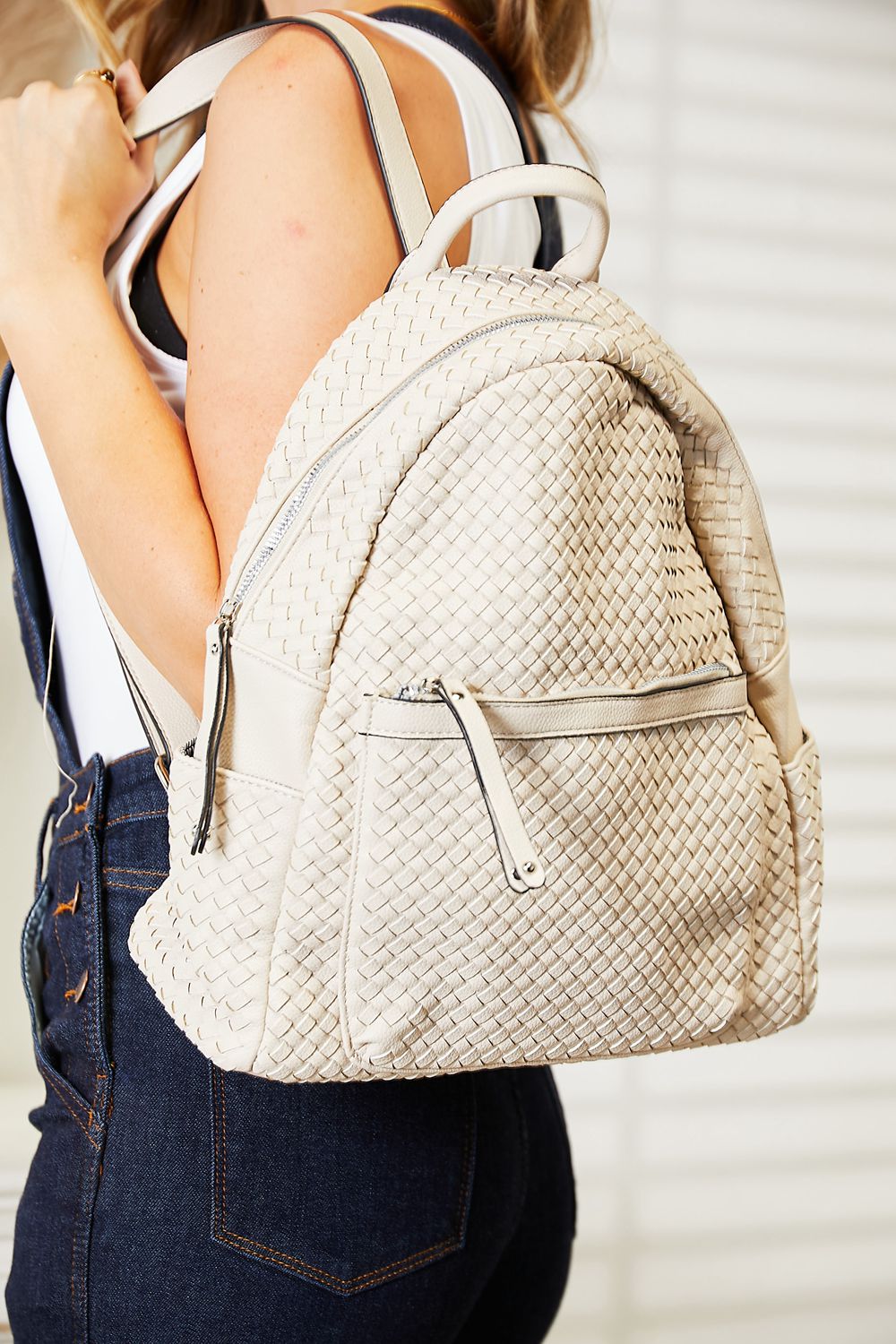 PU Leather Backpack