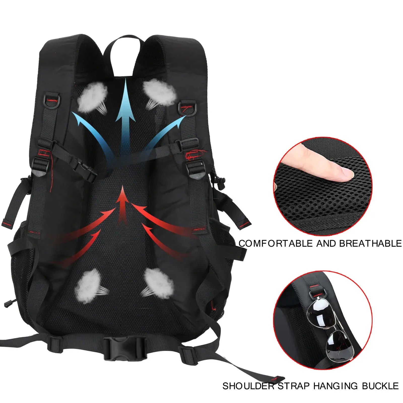 Waterproof Travel Backpack: Ideal for Outdoor Hiking