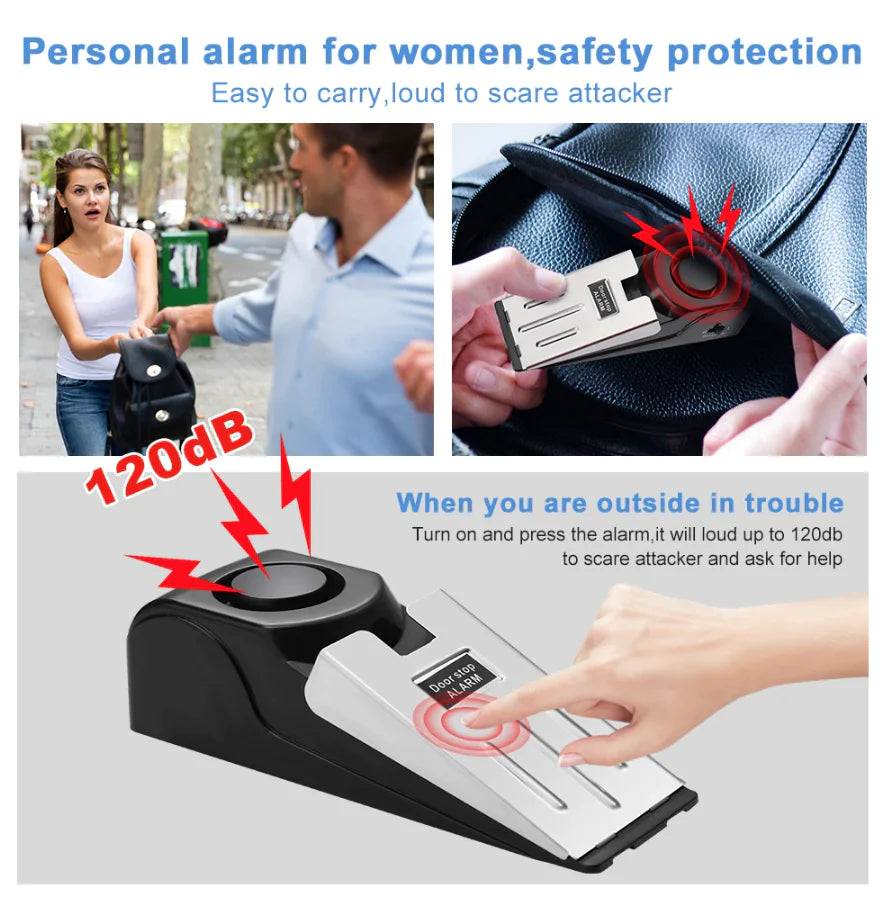 Portable Alarm Ensures Safety Wherever You Stay